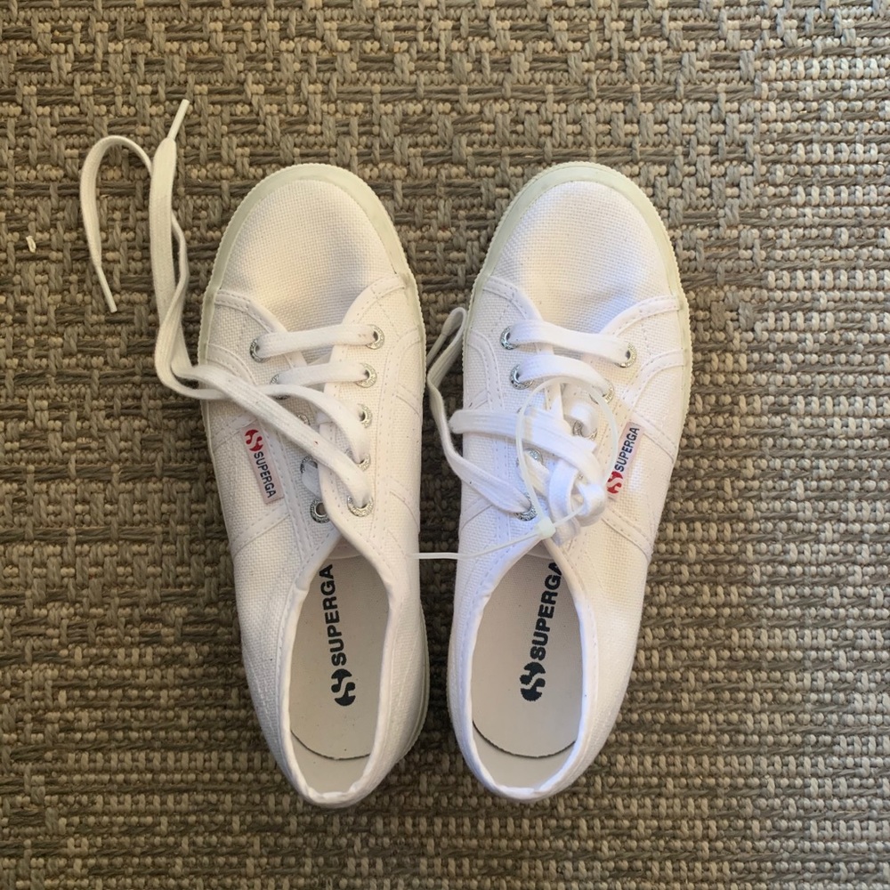 SuperGa Classic White Womens Shoes